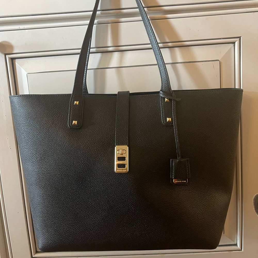 EUC Michael Kora Black Tote/Purse